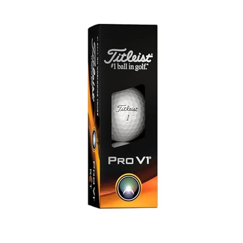 Titleist Golf Pro V1 RCT 3-Balls, White