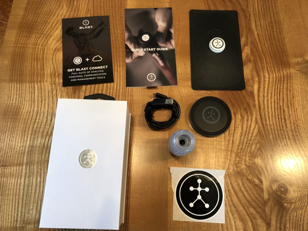 Everything that comes with Blast Motion