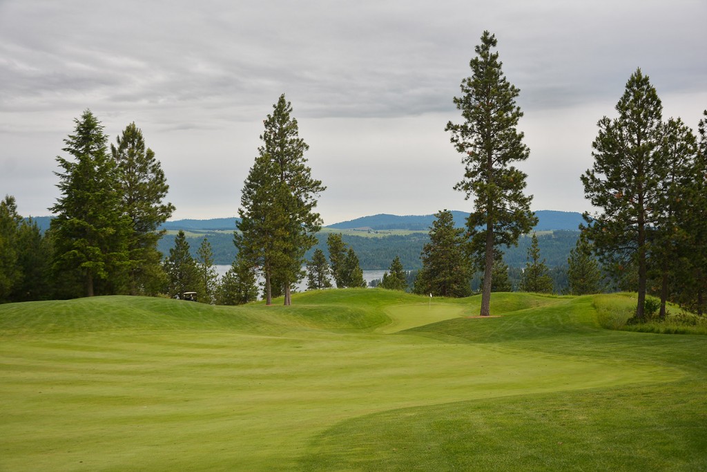 The10th hole at The Club at Black Rock in Coeur d'Alene, Idaho