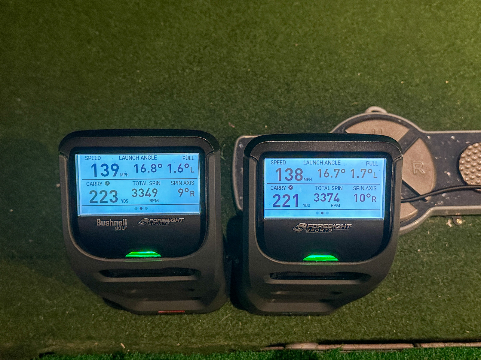 Foresight GC3 vs Bushnell Launch Pro