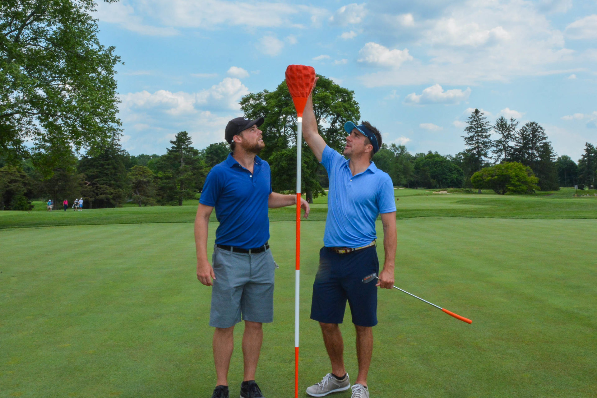 The one and only @pjkoenig and I looking clueless at Merion.