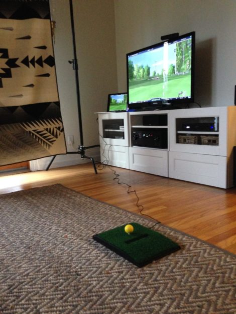 Optishot 2 golf simulator
