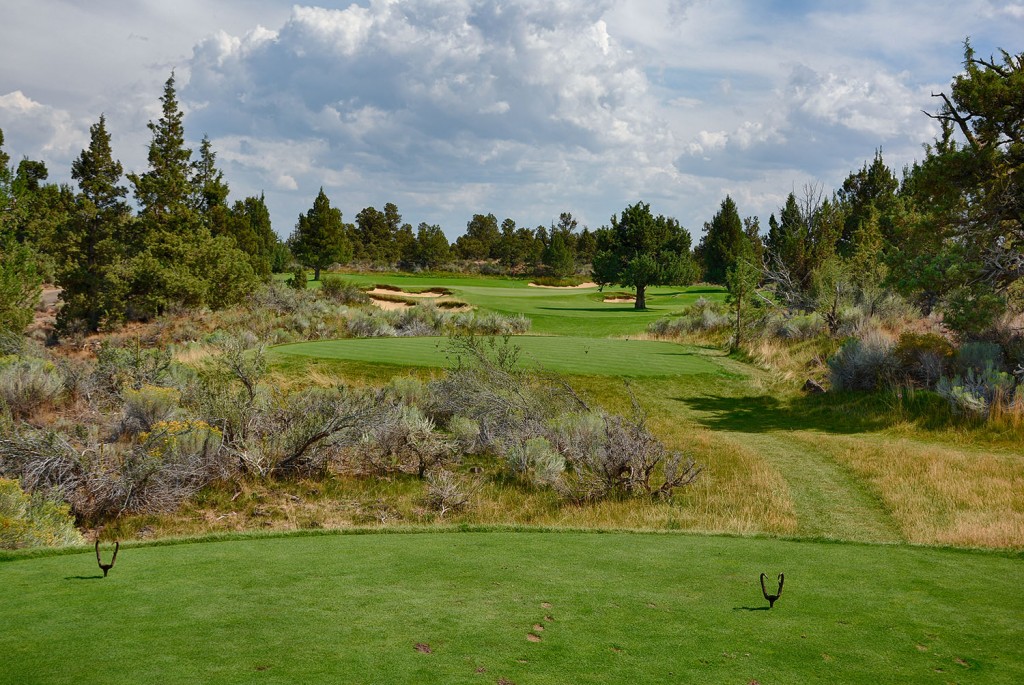 The 16th Hole on the Fazio Course at Pronghorn Golf Club near Bend, Oregon