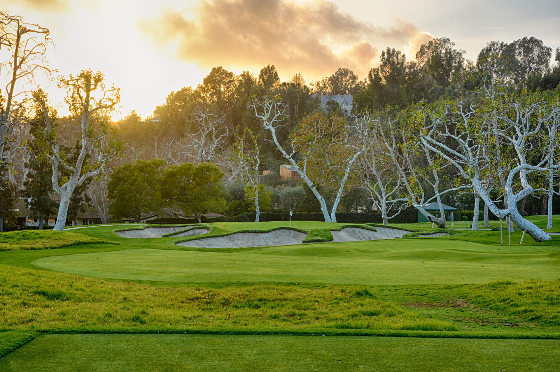 Riviera hole 16 Sunset