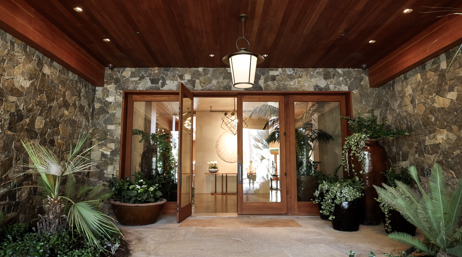 The Entrance to the Estate House