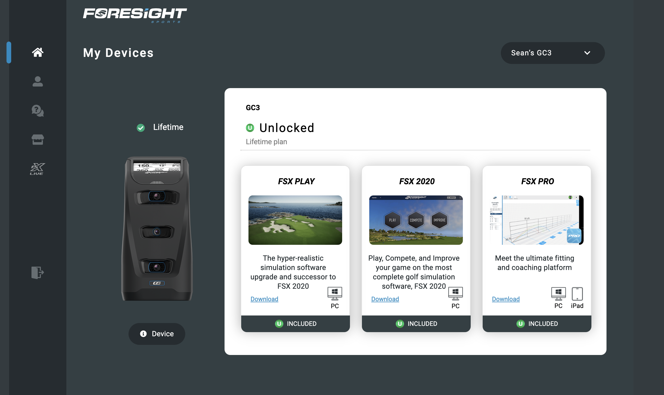 Foresight GC3 Unlocked